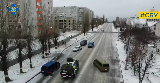 СБУ провела масштабні тренування поблизу Білорусі (відео)