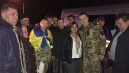 У Луцьку зустріли звільнених з полону бійців (фото)
