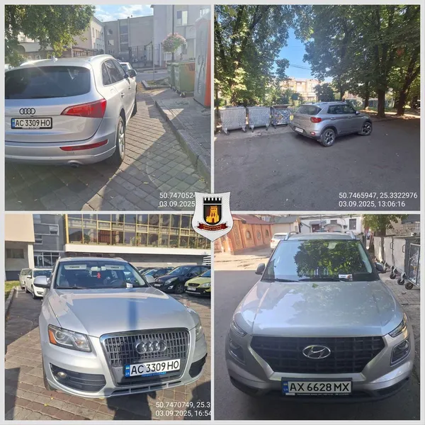 У Луцьку взялися за власників авто, які заважають сміттєвозам (фото)