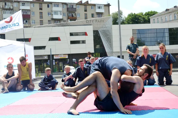 Як у луцькому Сіті Парку велике дитяче свято спорту відзначали (фото)