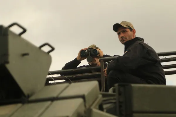 Танки – з кондиціонером та шкіряними сидіннями: бійці 5 ОТБр розповіли про німецькі «леопарди»