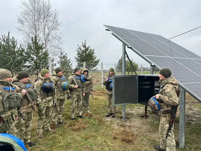 На Волині прикордонники показали колегам, як облаштовувати кордон (фото)