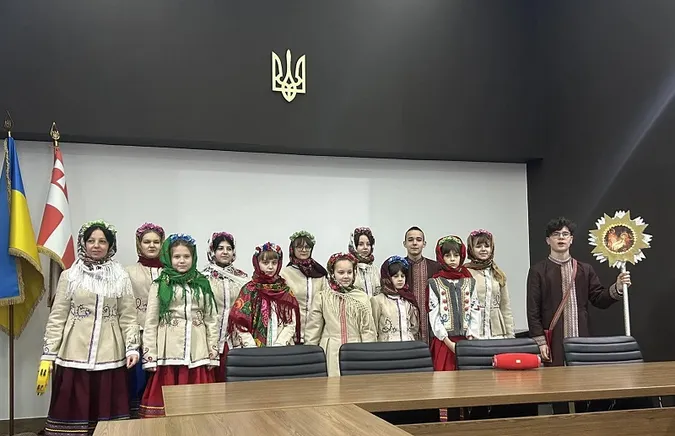 Хто заколядував у луцькому суді (фото)