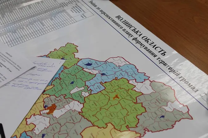 На Волині хочуть змінити перспективний план громад: хто з ким об'єднуватиметься