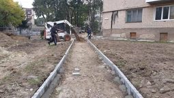 Показали, як у Луцьку ремонтують вулицю Наливайка (фото)