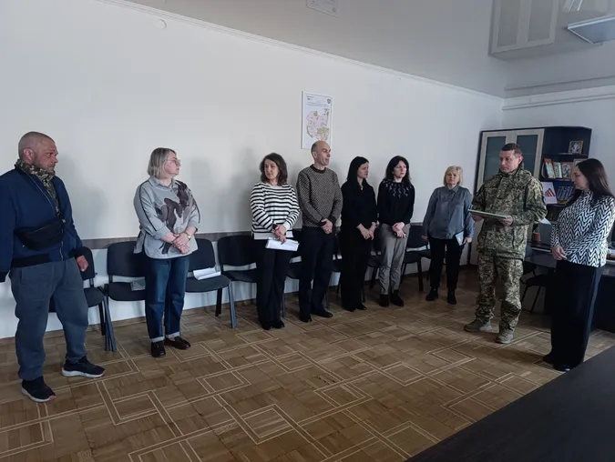 Ветерану війни з Волині вручили відзнаку «Залізний Хрест» (фото)