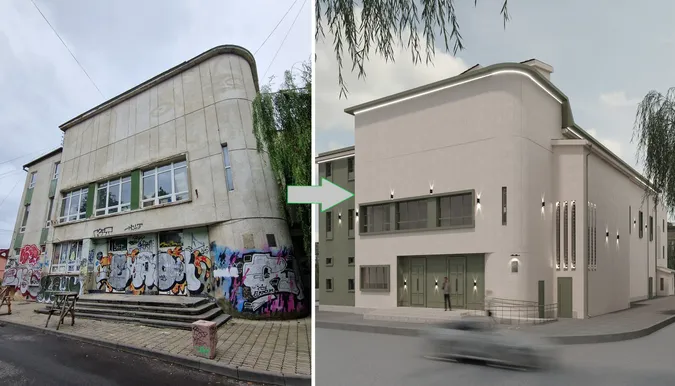 Яким буде бізнес-простір на місці кінотеатру «Батьківщина» в Луцьку (фото)