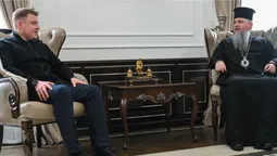 Тарас Шкітер обговорив з митрополитом Епіфанієм духовне життя Волині (фото)