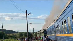 На Одещині загорівся вагон потяга «Одеса-Ковель» – його відчепили  (відео)