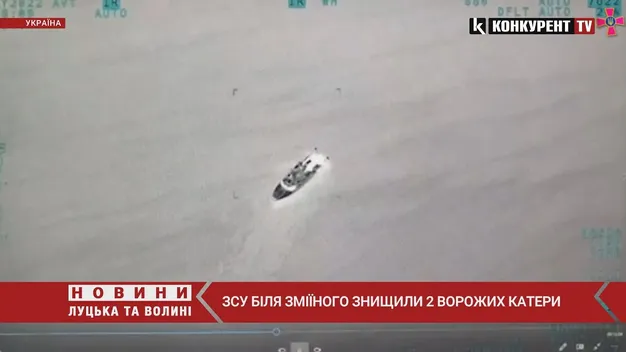ЗСУ знищили два російські катери біля Зміїного, – Залужний (відео)