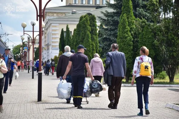 Евакуаційний потяг прибув на Волинь: прихисток знайшли ще 13 родин