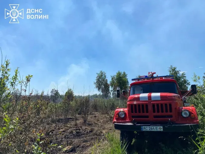 На Ковельщині оголосили високу пожежну небезпеку