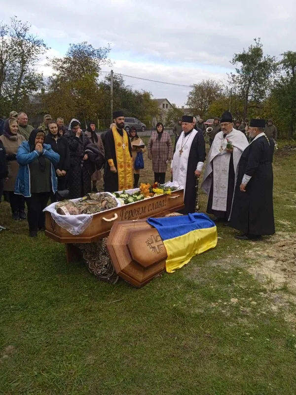 Загинув, не дочекавшись народження дитини: на Волині провели в останню путь Василя Шафранюка (фото)