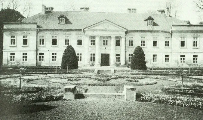 Палац у Порицьку, фото 1930-х років