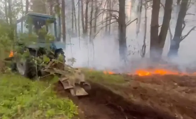Унікальні скарби природи – під загрозою: у лісі на Волині спалахнув вогонь (відео)