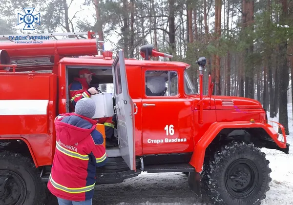 Волинські рятувальники за минулий рік ліквідували понад 1300 пожеж (фото)
