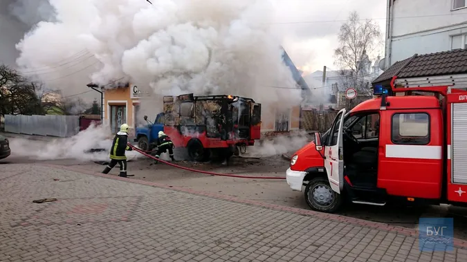 У Володимирі вибухнув автомобіль (фото, відео)