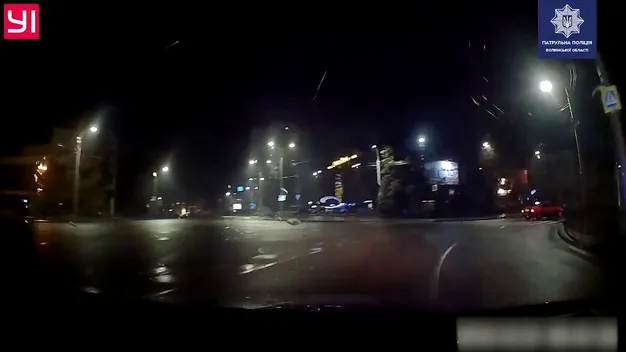 У Луцьку переслідували п'яного «гонщика» (відео)