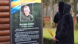 У волинському лісництві встановили стелу загиблому 25-річному Богдану Козіку (фото)
