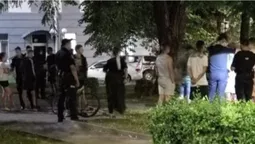 Уночі у Луцьку біля приміщення Нацполіції сталася масова бійка зі стріляниною (відео)