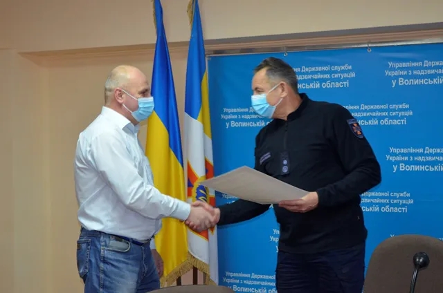 «За безпеку народу»: у Луцьку нагородили ліквідаторів наслідків аварії на ЧАЕС (фото)