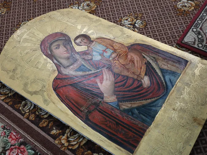 До волинського храму повернули давні відреставровані ікони (фото)