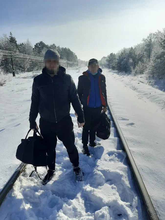 На Волині затримали білоруса, який вів за кордон росіянина (фото)