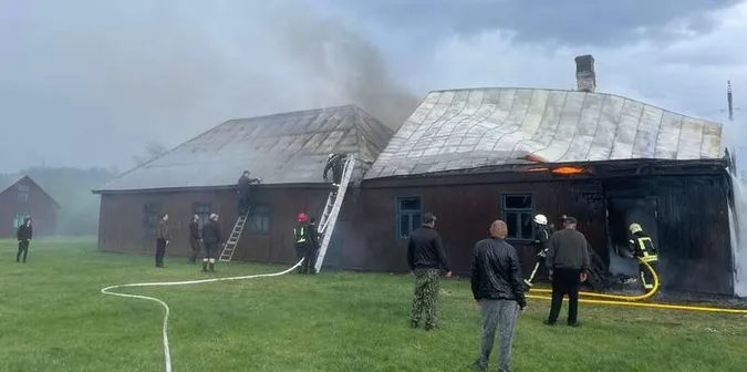 На Волині рятувальники 30 разів виїжджали на гасіння пожеж