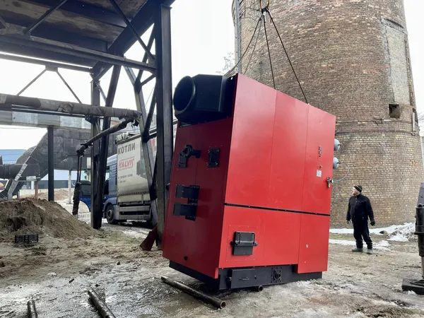 В Нововолинську ще одну котельню перевели на тверде паливо