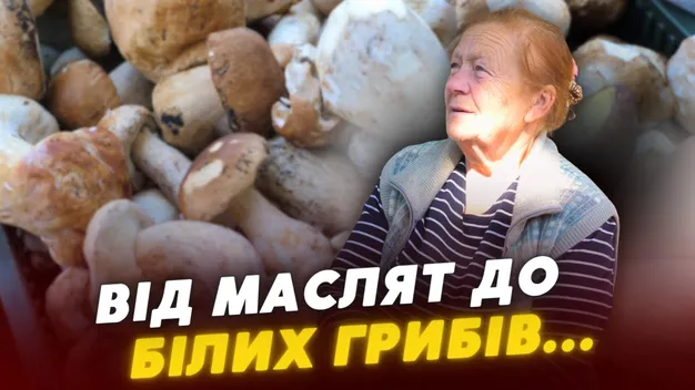 На ринку в Луцьку – грибний ажіотаж: які продають гриби і скільки коштує кілограм (відео)