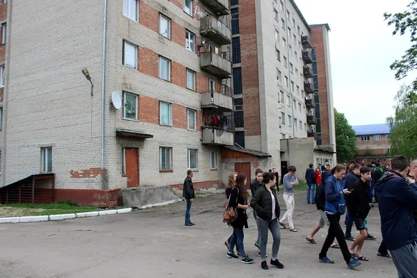 У гуртожитку луцького політеху «гасили пожежу» (фото)