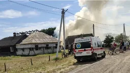 У Липинах горів житловий будинок (фото)