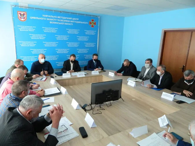 У Луцьку провели тренування з протидії пожежам в екосистемах
