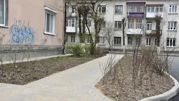 Як у Луцьку двори ремонтують (фото)