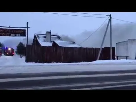 В «Озерецьких банях» біля Луцька - пожежа (відео)