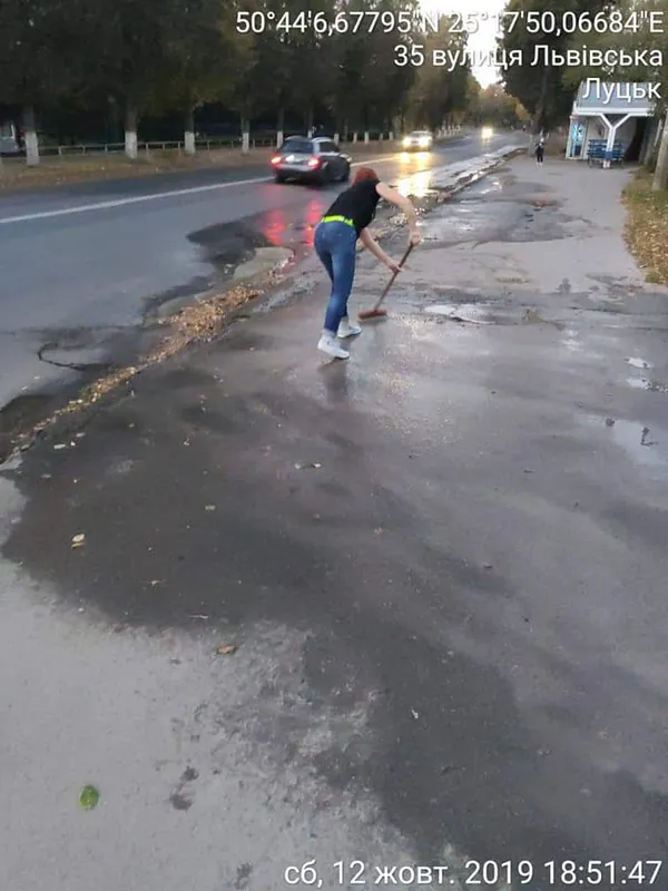 Покарали порушника, який зливав нечистоти у Луцьку