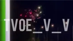 В Устилузі хтось запустив феєрверк (відео)