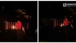 Нічні розваги: у Луцьку підлітки підпалили дитячий майданчик (відео)