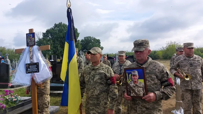 На Волині попрощалися із загиблим бійцем Василем Дуркотом (фото)