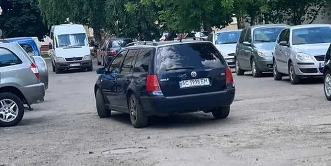 У Володимирі винуватець ДТП поїхав з місця події (фото)