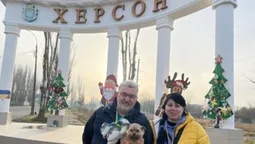 Волинянин врятував п'ятьох собак-переселенців з Херсона (відео)