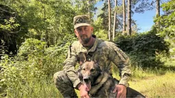 Любить їсти сирочки і гратися м'ячиком: історія волинського прикордонного дуету