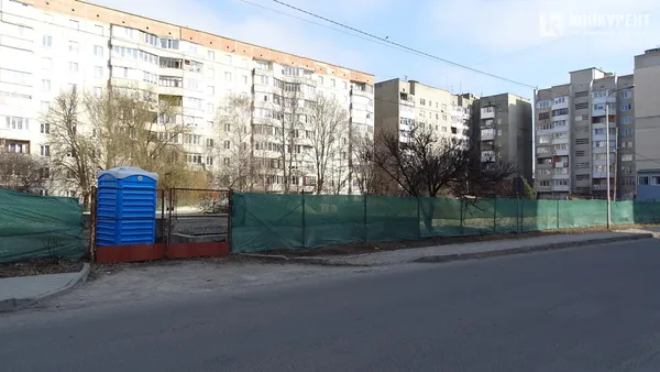 Ділянка забудови. Лютий 2025 року