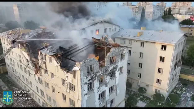 У Харкові через атаку дронів загинуло троє дорослих та півторарічна дівчинка, десятки поранених (фото, відео)