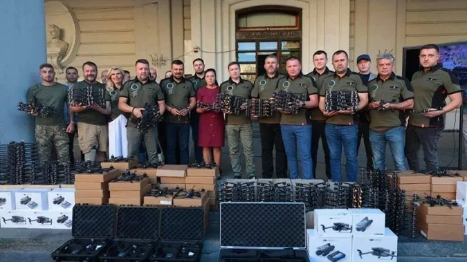 Вдова загиблого воїна з Волині передала на дрони для ЗСУ півтора мільйона гривень (відео)