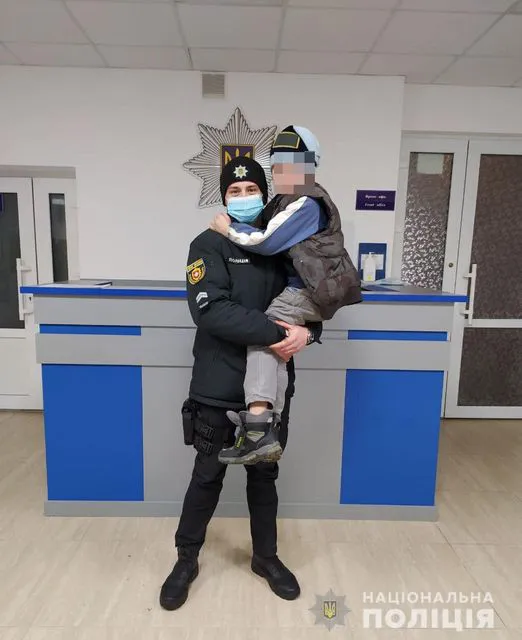 7-річний хлопчик із Волині втік від батька у сусідню область (фото, відео)