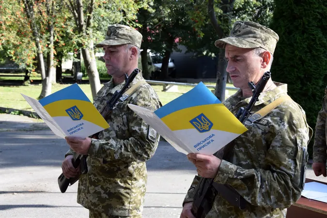 На Волині рекрути-прикордонники склали військову присягу