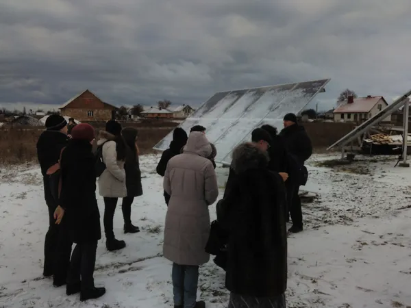 Українським журналістам провели екскурсію енергоощадним Луцьком