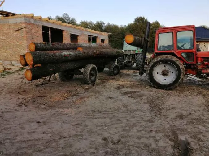 На Волині сліди коліс привели прямо під хату крадія лісу (фото)