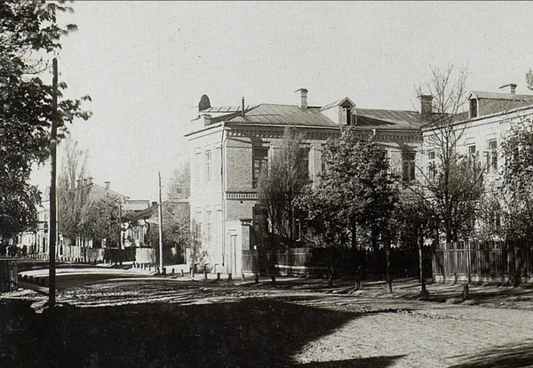 Вулиця на Новій будові в 1915 році. Зараз Шопена